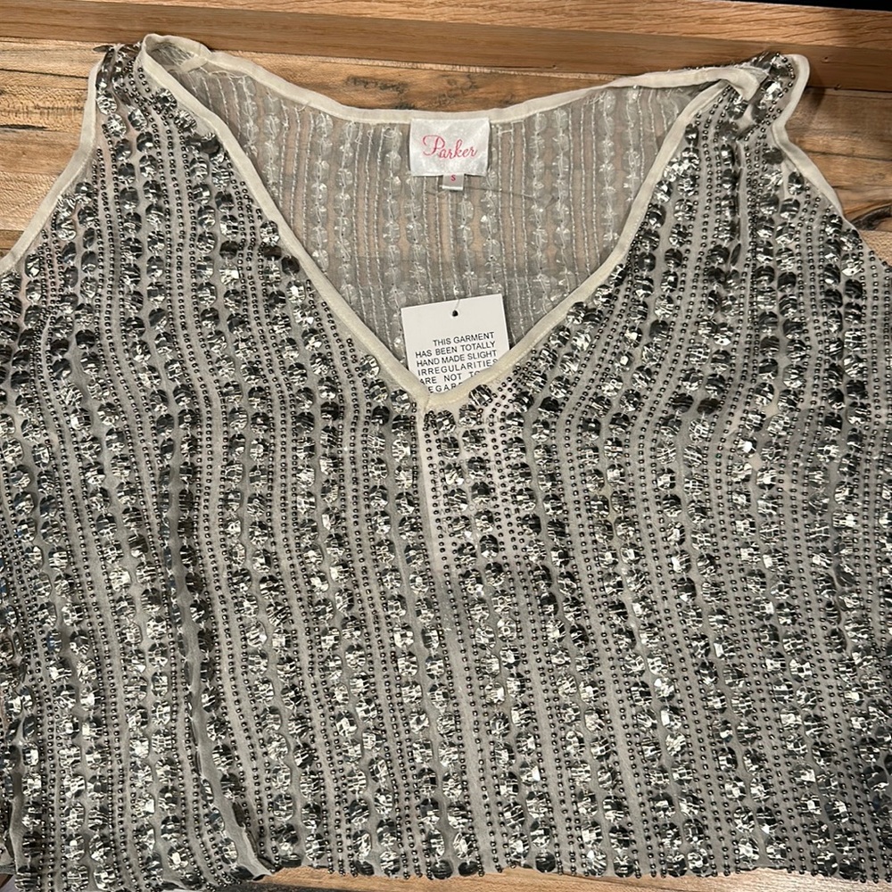 Parker sequined blouse